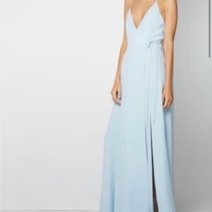 NEW! Fame and Partners Tilbury Dress in Sky Blue size 8 nwt prom